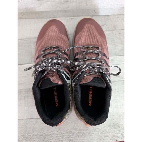 Merrell Antora 3 Vibram Sole Running Shoes Rose/Black Size 9.5 - Picture 6 of 6